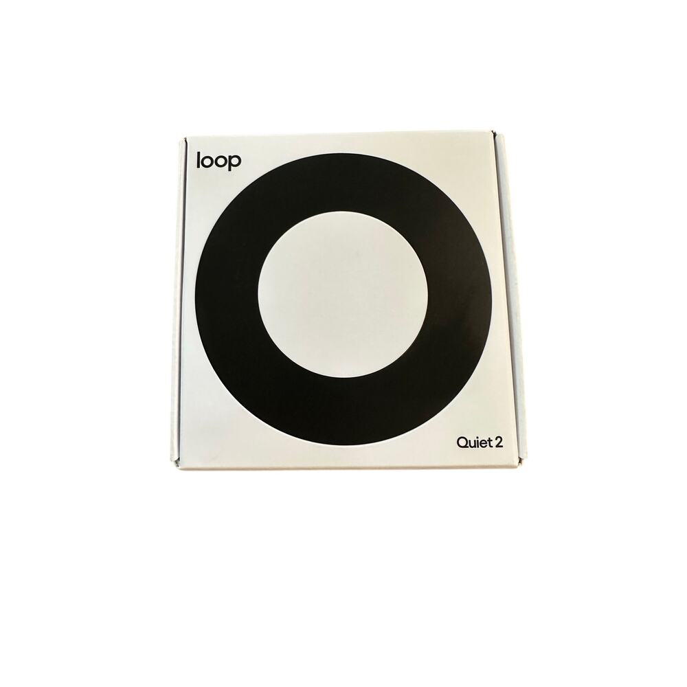 Loop NEW Quiet 2 Black Earplugs Sealed
